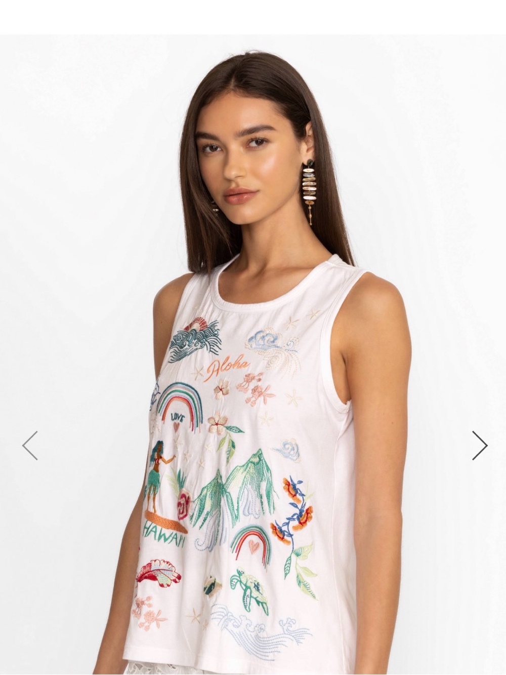 JOHNNY WAS Hawaii Knit Tank – XXL
